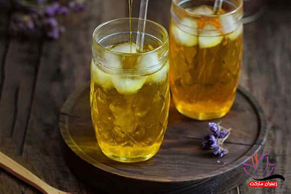 شربت زعفران با عسل